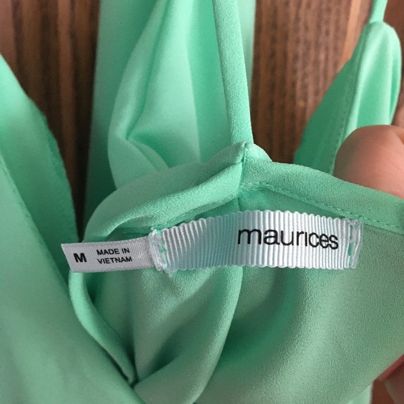 Mint green cami/tank/tunic - Picture 3 of 3